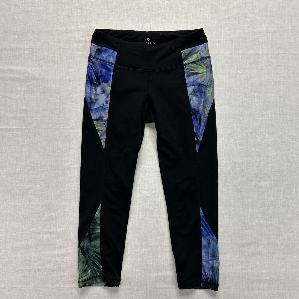 Athleta Kailua Luma Chaturanga Capri Leggings Women's XS Stretch Yoga Athletic